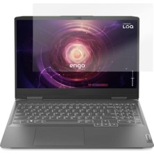 Mey İthalat Engo Lenovo Loq 15APH8 15.6 Inç ile Uyumlu Mat Ekran Koruyucu Şeffaf 16:9