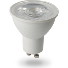 Eco Lounge 1 Adet Noas YL91 0701 M 7W Mercekli LED Çanak Ampül 6500K Beyaz Işık GU10 Duy