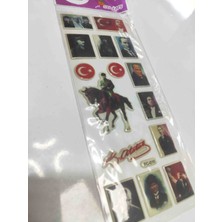 Face Stickers M.kemal Atatürk Resimleri.kabartmali