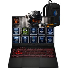 Asus Tuf Gaming A16 Amd Ryzen 9 8940HX 16 GB Ddr5 1 Tb SSD Rtx 5070 8gb 16'' Wqxga IPS 165Hz Windows 11 Pro Oyuncu Dizüstü Bilgisayar FA608PP-QT031RNP02