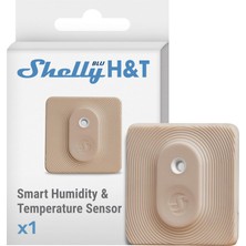 Mey İthalat Shelly Blu H&t Mokka | Bluetooth Kontrollü Sıcaklık ve Nem Sensörü | Su Sıçramasına Karşı Korumalı ve Toz Geçirmez | Koruma Sınıfı IP54 | Ios Android Uygulaması | Ağ Geçidi Gereklidir
