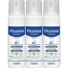 Mey İthalat Mustela Yenidoğan Köpük Şampuan 150 ml 3 Adet