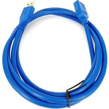 Mey İthalat Alfais 4626 USB 3.0 Dişi Erkek Uzatma Uzatıcı Ara Kablosu 1 Metre