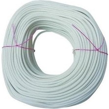 Mey İthalat Katar Sineklik Fitil 5mm 100 Metre Beyaz