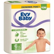 Mey İthalat Evy Baby Bez Ekonomik 6 Xl 20 Adet