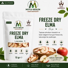 Mutlu Beslen Kooperatifi Freeze Dry Kurutulmuş Elma Cipsi & Kıtırı