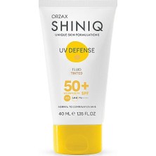 Shiniq Normal ve Karma Ciltler Için Renkli Güneş Koruyucu Krem SPF50+ 40 ml