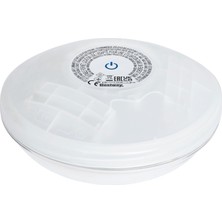 Mey İthalat Bestway Pille Çalışır, Yüzen LED Lamba, Çap 14 cm