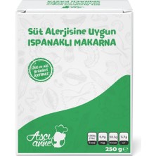 Mey İthalat Aşçı Anne Süt Alerjik Ispanaklı Makarna Dirsek - 8+ Ay - 250G