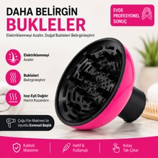 Dearling Profesyonel Fön Makinesi Vigo Başlığı - Hacimli ve Belirgin Kıvırcık Saçlar Için Evrensel Difüzör