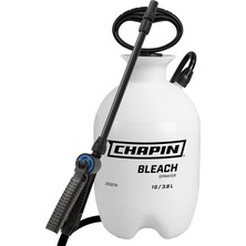 Mey İthalat Chapin International Chapin 20074 1 Galon Çamaşır Suyu Püskürtücü, Bonus Sprey Kalkanı, Transulent Beyaz
