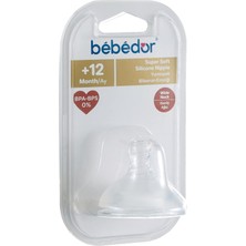 Mey İthalat Bebedor 333 Biberon Emziği (Şeffaf)