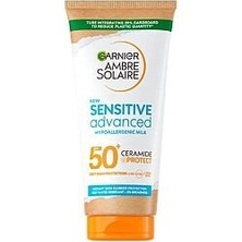 Garnier Ambre Solaire Sensitive Advanced Milk SPF50+ 175 ml