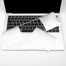 Mey İthalat Mcstorey MacBook Pro 16 Inç Palm Koruyucu ve Trackpad Koruyucu Set A2485 A2780 A2991 A3403 A3186 A3428 A3429 Uyumlu M1 M2 M3 M4 M5 Pro Max Gümüş