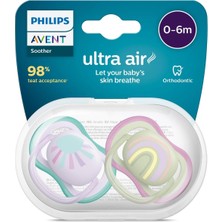 Mey İthalat Philips Avent SCF085/59 Ultra Air Emzik 0-6 Ay (Kız)