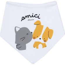 Mey İthalat Chicco Unisex Çocuk Mama Önlüğü, Beyaz, Os