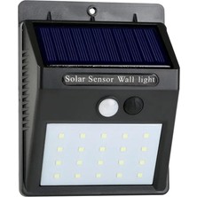 Mey İthalat Panther PT-2920 Solar LED Duvar Lambası