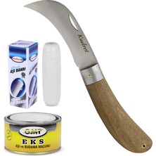 Mey İthalat BADEM10 Aşı Bıçağı Seti 3'lü Aşı Bıçağı+Aşı Macunu+Aşı Bandı
