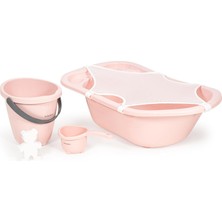 Mey İthalat Babyjem 439 Banyo Seti 5 Parça Pembe