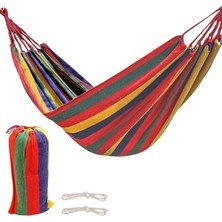 Mey İthalat Valkyrie Tek Kişilik 240X80CM Çantalı Kanvas Hamak Çantalı
