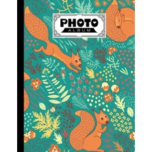 Mey İthalat Photo Album: Album, Large Photo Albums With Writing Space Memo, Extra Large Capacity Picture Album, Family, Baby, Wedding, Travel Photo Book, 120 Pages | Squirrels Cover By Florian Reich