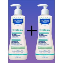 Mey İthalat Mustela Stelatopia Cleansing Gel 500 ml Kuru Ciltler Için Şampuan X2