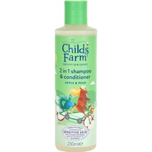 Mey İthalat Childs Farm Elma ve Armut Özlü 2 In 1 Şampuan ve Saç Kremi 250 ml