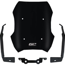 GP Kompozit Peugeot PM-01 2023-2025 Uyumlu Spor Ön Cam Siyah - 33 cm