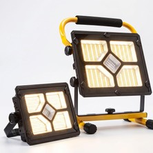 Mey İthalat Coverzone Çakarlı Solar Lamba Standlı | 4 Işık Modu, 400 Led, Telefon Şarj Edilebilir, Dayanıklı Tasarım, Solar Panel ile Enerji Tasarrufu, Uzun Süreli Aydınlatma ve Acil Durum Işık, S68, Siyah