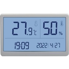 Mey İthalat GM1371 Saatli Nem Ölçer Termometre