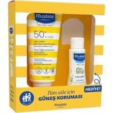 Mey İthalat Mustela Güneş Losyonu SPF50 200 ml + Mustela Hydra Bebe 100 ml