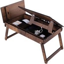 Mey İthalat Vigo Wood - BT201 Katlanır Ayaklı Laptop Çalışma Sehpası