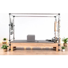Combo Cadillac Reformer Gri Renk 1. Sınıf Kayın Ağacı