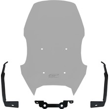 GP Kompozit Peugeot PM-01 2023-2025 Uyumlu Ön Tur Camı Füme - 55 cm