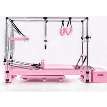 Combo Cadillac Reformer Pembe Kasa Barbie Series Özel Seri 1. Sınıf Kayın Ağacı Deri Renk Opsiyonel