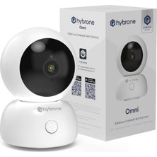 Mey İthalat Hybrone Omni Wi-Fi Akıllı Kamera, 360 Derece Görüntüleme, Akıllı Hareket Takibi, Ses Algılama, Çift Yönlü Sesli Görüşme, Uzaktan Kontrol