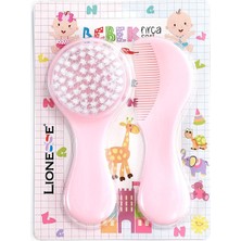 Mey İthalat Lionesse Bebek Fırça Seti Pembe 2010