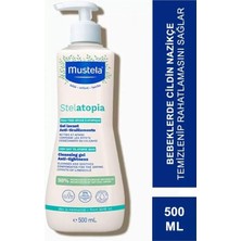 Mey İthalat Mustela Stelatopia Cleansing Gel 500 ml Kuru Ciltler Için Şampuan