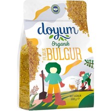 Doyum Organik Pilavlık Bulgur 1 kg - Geleneksel Lezzet 6'li Avantaj Paketi