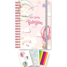 Mey İthalat Le Color Bebek Anı ve Anne Hamile Albümü Kız+ 241 Sticker