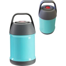 Mey İthalat Mavi 304 Çelik 450 ml Vakumlu Bebek Mama Saklama Termosu Mug CIN297MV