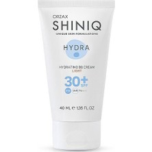 Shiniq Nemlendirici Bb Krem SPF30+ Light 40 ml