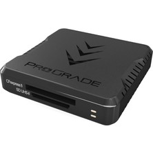 Mey İthalat Prograde Digital Cfexpress Tip B ve Sd Uhs-Iı Çift Yuvalı Hafıza Kartı Okuyucu | Profesyonel Film Yapımcıları, Fotoğrafçılar ve Içerik Oluşturucular Için USB 3.2 Gen 2