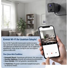 Invicta Mini Wifi Güvenlik Kamerası Bataryalı, 1080P Full Hd, Pır + Hareket Algılama, Gece Görüşlü, 10 Gün Sürekli Kayıt, Çift Yönlü Ses