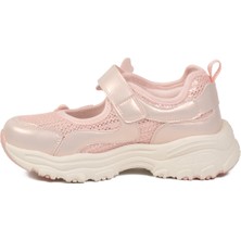 Marco Kids Pembe Fileli Cırtlı Nefes Alabilen Hafif Kız Çocuk Babet 26Y1616 F