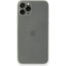 Motto Ticaret Newface Apple Iphone 11 Pro Max Kılıf Pp Ultra Ince Kapak - Beyaz