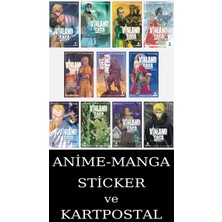Kurukafa Yayınları Vinland Saga 1-2-3-4-5-6-7-8-9-10-11 Manga Seti (11 Kitap) / Anime-Manga Çıkartma ve Kartpostal Hediyeli