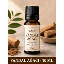 Ems E.M.S 10 ML Sandal Ağacı Esansiyel Uçucu Yağ Difüzör Esansı ile Doğal Huzur Sağlar