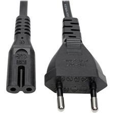 Vesamax C7 To Schuko, 2.5A, 250V, 18 Awg, 1.8 Metre Alman Tip Radyo Kablosu