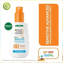 Garnier Kids Sensitive Advanced Spray Çocuk Hassas Ambre Solaire SPF50+ 150 ml